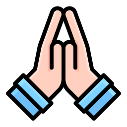 modlić się ikona