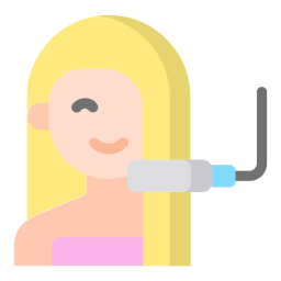 Hair straightener icon