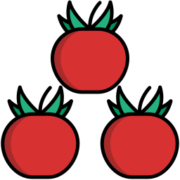 tomate cherry icono