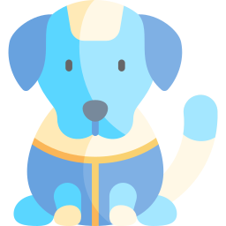 Robot dog icon