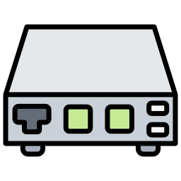 Network hub icon