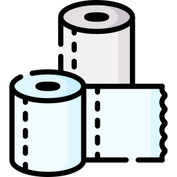 Tissue roll icon