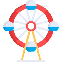 grande roue Icône
