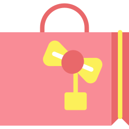 Gift bag icon