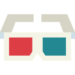 3d glasses icon