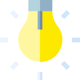 wolfraam licht icoon