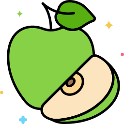 grüner apfel icon