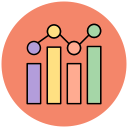 Income graph icon