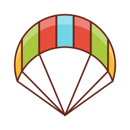 Paragliding icon