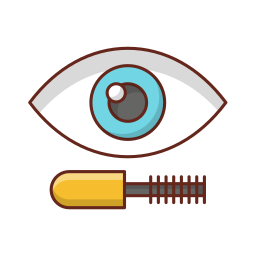 Eye mascara icon
