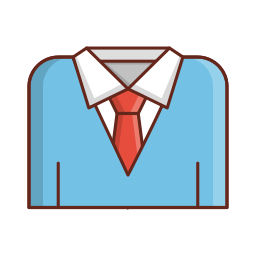 Male clothes icon