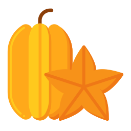 Звездный фрукт иконка