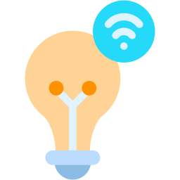 Smart bulb icon