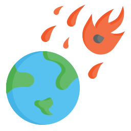 Meteor rain icon