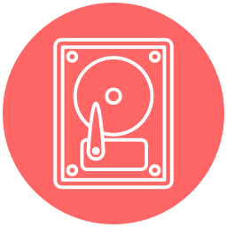 Hard disk icon