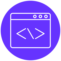 codificación web icono