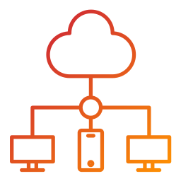 connessione cloud icona