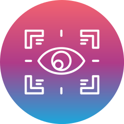 Eye scanner icon