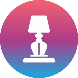 Table lamp icon