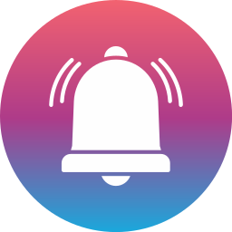 Alarm bell icon