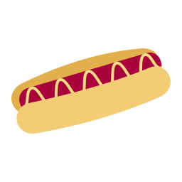 hotdog icoon