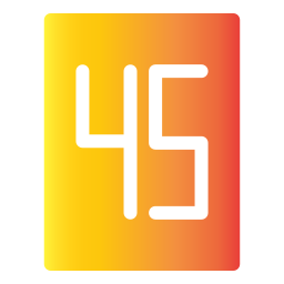 Fourty five icon