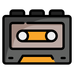 Cassette tape  icon