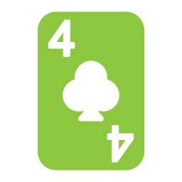 cuatro de tréboles icono
