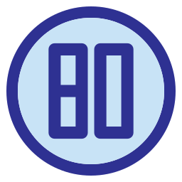 80 icona