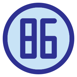 86 Ícone