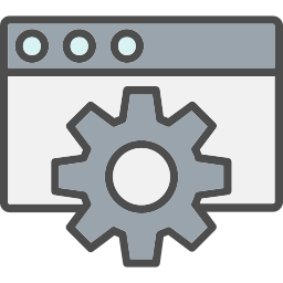 Web settings icon