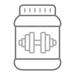 Protein supplement icon