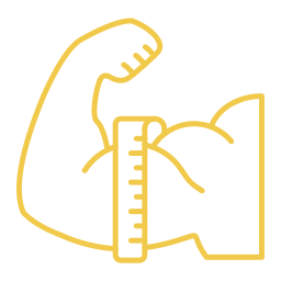 Measuring tape icon