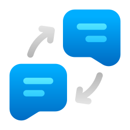 返信メッセージ icon