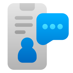 Instant message icon
