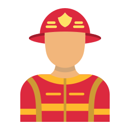 bombero icono