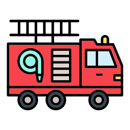 Fire truck icon