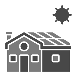 Solar panel icon