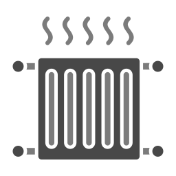 Central heating icon