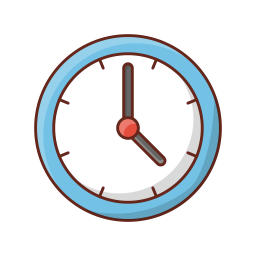 Wall clock icon