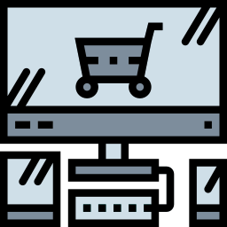 Online shop icon