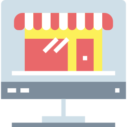 Online shop icon