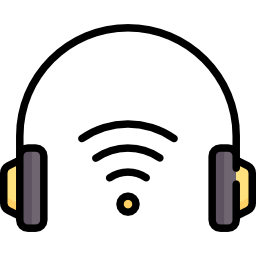 Écouteurs Icône
