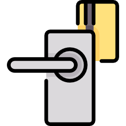 Door lock icon