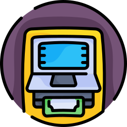 geldautomaat icoon
