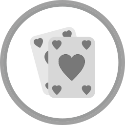 juego de cartas icono