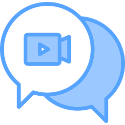 Video chat icon