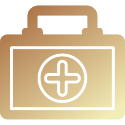 First aid kit icon