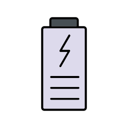 charge de la batterie Icône