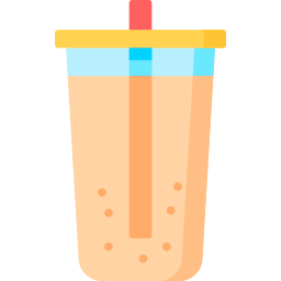 Milk tea icon